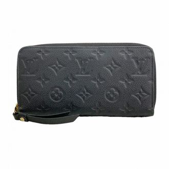 Louis Vuitton Noir Long Wallet (Bi-Fold) (Pre-Owned)