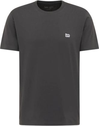 Lee T-Shirt LEE KA PATCH LOGO, Herren, Gr. 4XL, washed_schwarz, Jersey, Obermaterial: 100% Baumwolle, normal h&uuml;ftbedeckend, Rundhals, Shirts T-Shirt, Auch