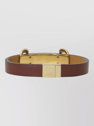 Gucci leather bracelet