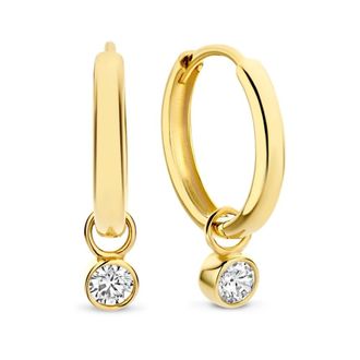 Isabel Bernard Accessoires, Dames, Geel, ONE Size, Rivoli A&eacute;lys Oorbellen