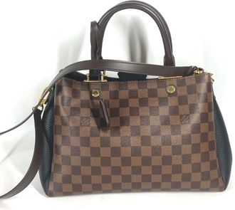 Louis Vuitton Brown Damier Canvas Handbag Shoulder Bag Tote Bag (Pre-Owned)