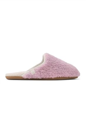 Olukai Womens Hale Mule Slipper In Dusty Pink/tapa