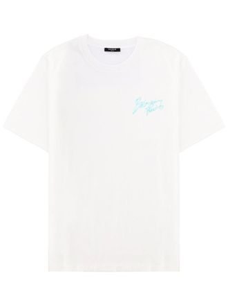Balmain T Shirt With Logo