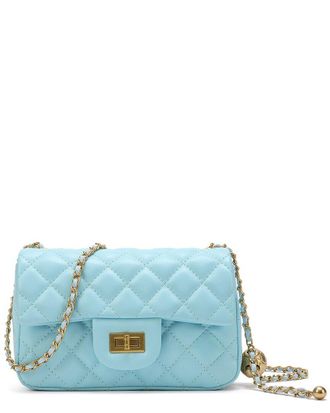 Tiffany & Fred Quilted Leather Crossbody Shoulder Bag