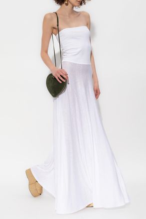 Alaia Off-shoulder Dress, Womens, White