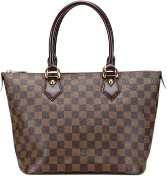Louis Vuitton Pre-owned Handbags, female, Brown, Size: ONE SIZE Pre-owned Saleya PM