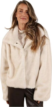 Nukus Nukus, Dames, Jassen, Beige, Maat: L