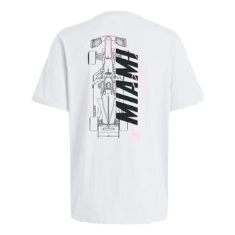 adidas Miami Speed T-Shirt White LG4658