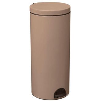Rossignol Poubelle &agrave; p&eacute;dale 30 L Moka - &Eacute;lora - ROSSIGNOL