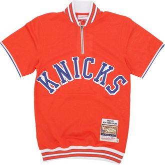 Mitchell & Ness NBA Schietshirt 1968 Spelernaam - Heren - Polos - Oranje - S - Polyester - Tops