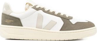 Veja White Color Block Sneakers