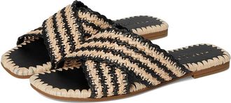 Marc Fisher Nylie Womens Dress Sandals Black/Light Natural : 8.5 M, Rubber/Synthetic