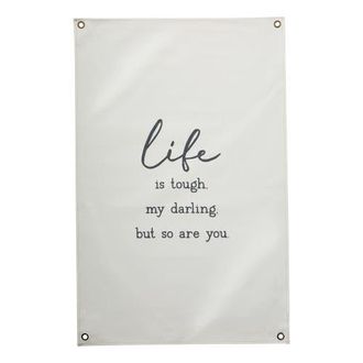 Tag Life Canvas Wall Decor Natural Cotton Art for Indoor Use in Beige at Nordstrom, Size Medium