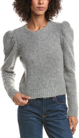 Derek Lam Locken Puff Sleeve Alpaca & Wool-Blend Sweater
