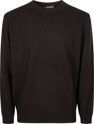 FILIPPO DE LAURENTIIS Fine-Knit Wool-Cashmere Blend Sweater
