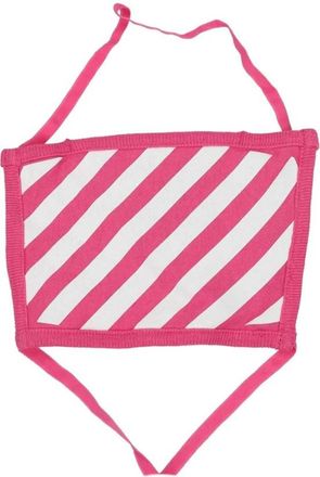 Off-white Katoenen Mondkapje - Dames - Accessoires - Roze - ONE Size - Katoen - Accessoires