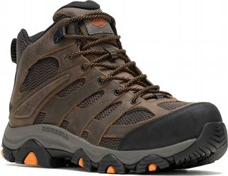 Merrell Mens Moab Vertex 2 Mid Waterproof Boot In Brown