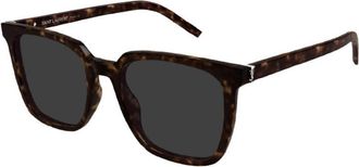 Saint Laurent Mens Black Square Sunglasses SLM146 002