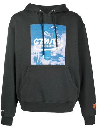 Heron Preston Felpa con stampa - Nero