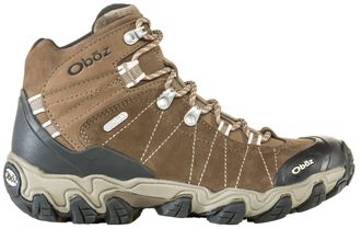 Oboz Footwear Womens Bridger Leather Waterproof Hiking Boots In Walnut
