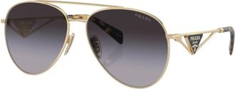 Prada unisex, Accessoires, Geel, Maat: 61 MM