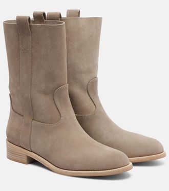 Aquazzura Cavali&egrave;re suede ankle boots