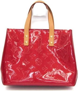 Louis Vuitton Tweedehands Canvas Louis Vuitton tassen - Dames - Vintage Shopper - Rood - ONE Size - Vintage
