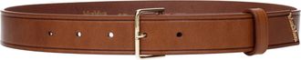 Max Mara Damess Riem Bruin Leer