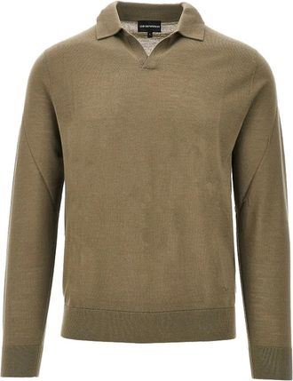 Emporio Armani V-neck top - Green
