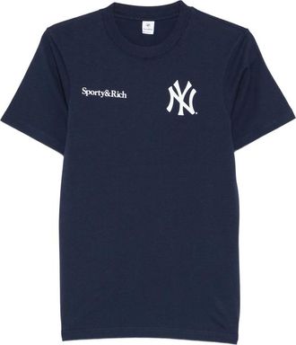 Sporty & Rich Femi Logo-detail T-shirt