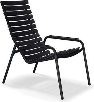 Houe ReCLIPS Outdoor Loungesessel, schwarz