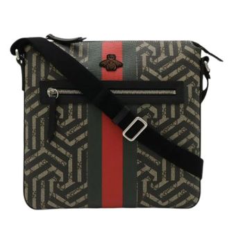 Gucci Pre-owned GG Supreme GG Kaleido PVC Schoudertas - Heren - Vintage Schoudertas - Veelkleurig - ONE Size - Leer - Vintage