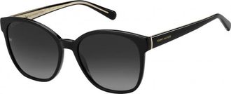 Tommy Hilfiger Womens TH-1811-S-807 TH 1811 55 807 Sunglasses - Black - One Size