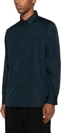 Saint Laurent Dark Navy Regular Shirt