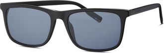Tom Tailor Sonnenbrille TOM TAILOR Modell 676012, Herren, schwarz, leicht gl&auml;nzend, Sonnenbrillen Sonnenbrille, Form Karree/Eckig, Logoschriftzug auf B&uuml;gel, Kuns