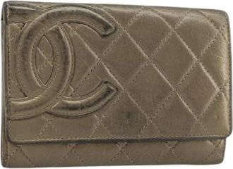Chanel Pre-owned Wallets, female, Brown, Size: ONE SIZE Pre-owned Vintage Wallet