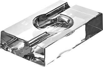 Arnolfo di Cambio Ashtray / Cigar Holder Montecristo Rectangular in Clear Crystal at Nordstrom