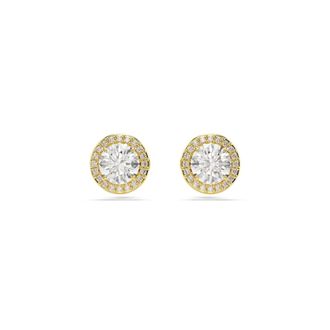 Swarovski Kristallen Oorbellen voor elke gelegenheid - Dames - Oorbellen - Geel - ONE Size - Accessoires