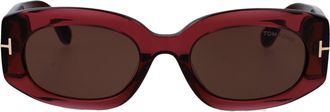 Tom Ford Squared Sunglasses Ft1187/S 69 E
