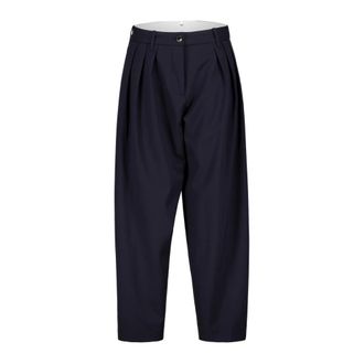Nine In The Morning Gerda Pantaloni Larghi - - Trousers - Donna - Blu - W27
