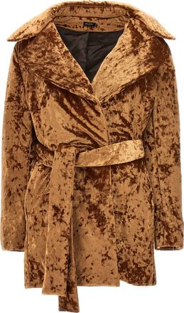 Atlein crushed Velvet Coat