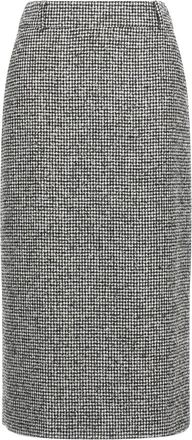 Ermanno Scervino Longuette Rok - Dames - Midirokken - Veelkleurig - 2XS - Wol - Rokken