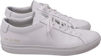 Common Projects Achilles Low-Top Sneakers in White Leather