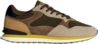 Hoff City Aspen Sneakers - Heren - Sneakers - Bruin - 44 EU - Leer - Schoenen