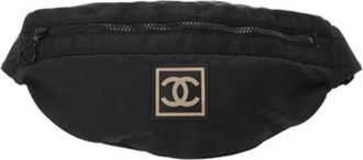 Chanel Black Nylon Fanny Pack (Pre-Owned)