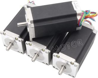 OEM Motor Paso A Paso Cnc, Par De 425 Oz-in, &Aacute;ngulo De Paso De 1,8 Grados, 4 Piezas Por Lote, 8 Mm