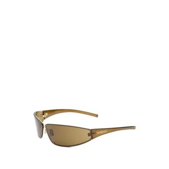 Saint Laurent SL 963 Zonnebril - Heren - Accessoires - Geel - Maat: ONE Size Nylon
