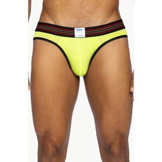 Bike Mesh Briefs in Acid Lime at Nordstrom Rack, Size Xx-Large
