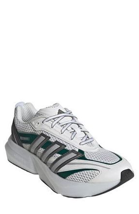 adidas Lightblaze Glow Sneaker in White/Iron Met/Green at Nordstrom Rack, Size 10.5