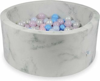 OEM Piscina Seca 90x40 De M&aacute;rmol Con 300 Bolas: Rosa Claro, Rosa Claro Perla, Azul Claro Perla, Azul Claro, Perla